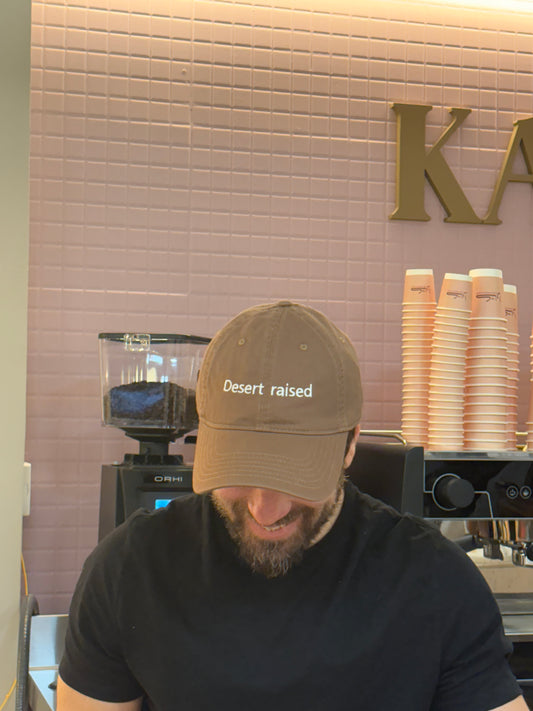 Desert raised in latte