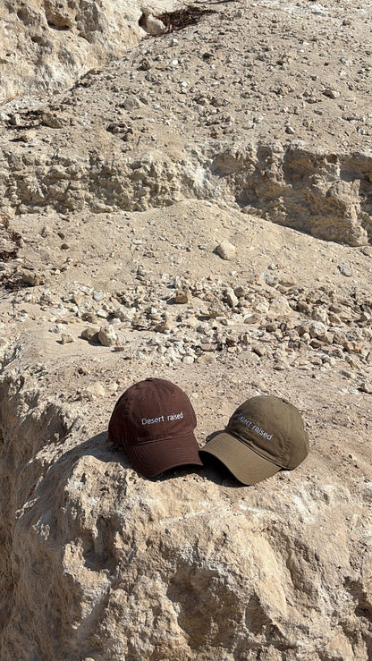 Desert raised in chocolate